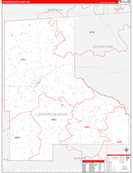 Red Line Map Example